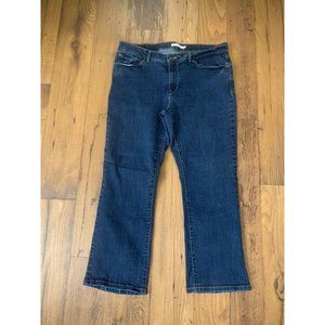 Women's LEVI'S Classic Bootcut Mid-Rise Blue Jeans 33" x 30" EUC